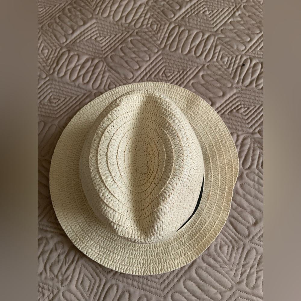 Source Unknown Cream Woven Hat
